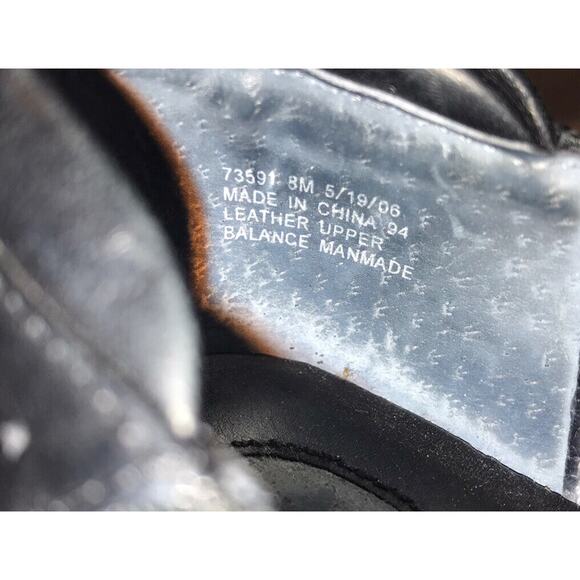 CLARKS ARTISAN COLLECTION WOMENS DRESS/OFFICE SHOES SIZE 8 M BLACK LEATHER UPPER - Picture 6 of 7